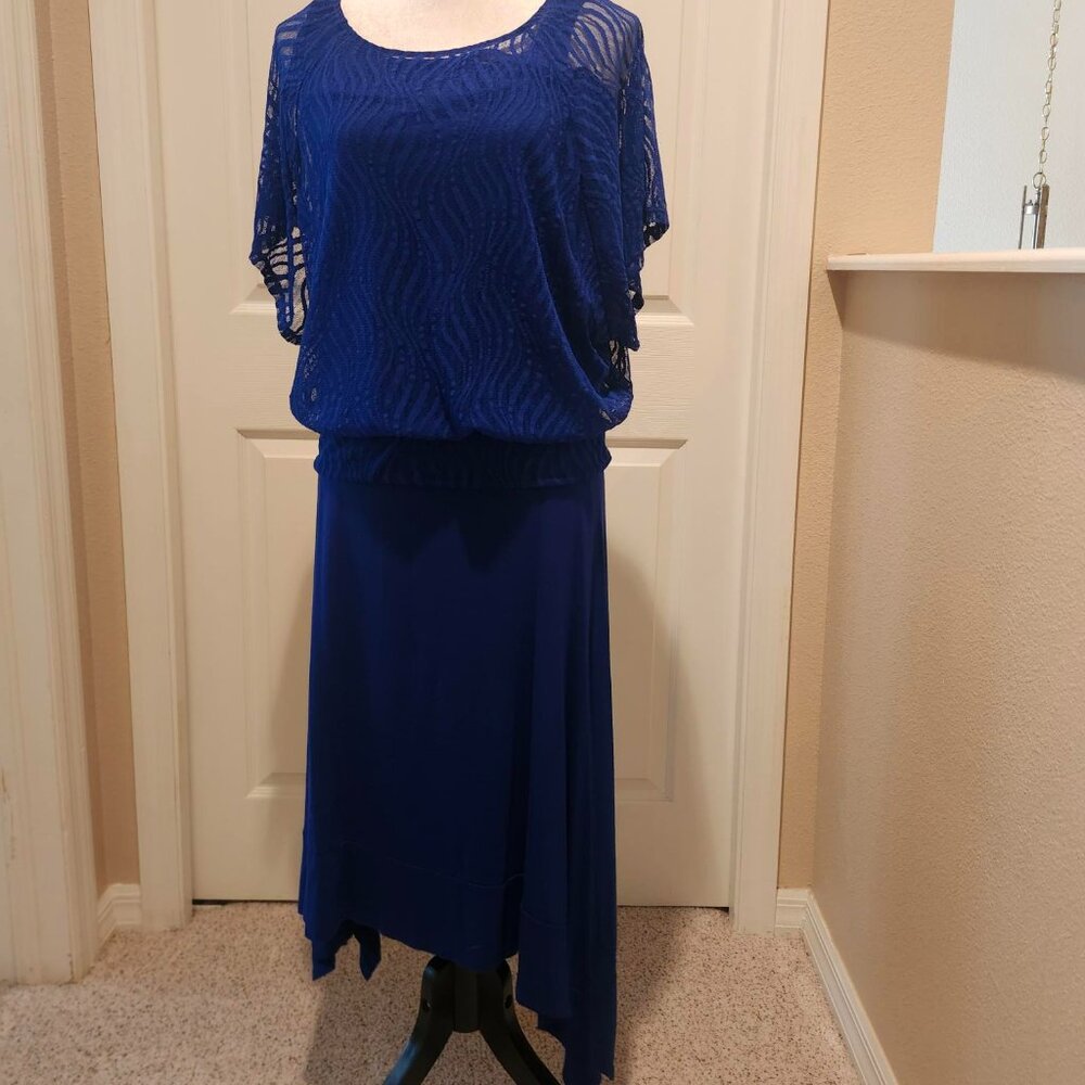 CHICO'S 2 PC MOTHER OF THE BRIDE DRESS/COCKTAIL DRESS